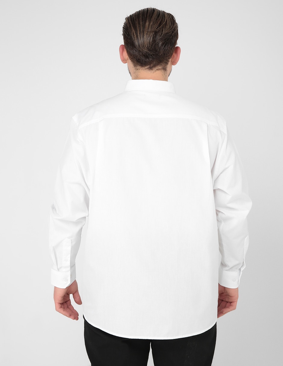 Camisa casual de algodón manga larga para hombre 2