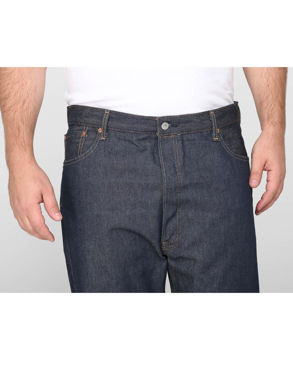 Jeans straight Levi's 501 lavado obscuro para hombre