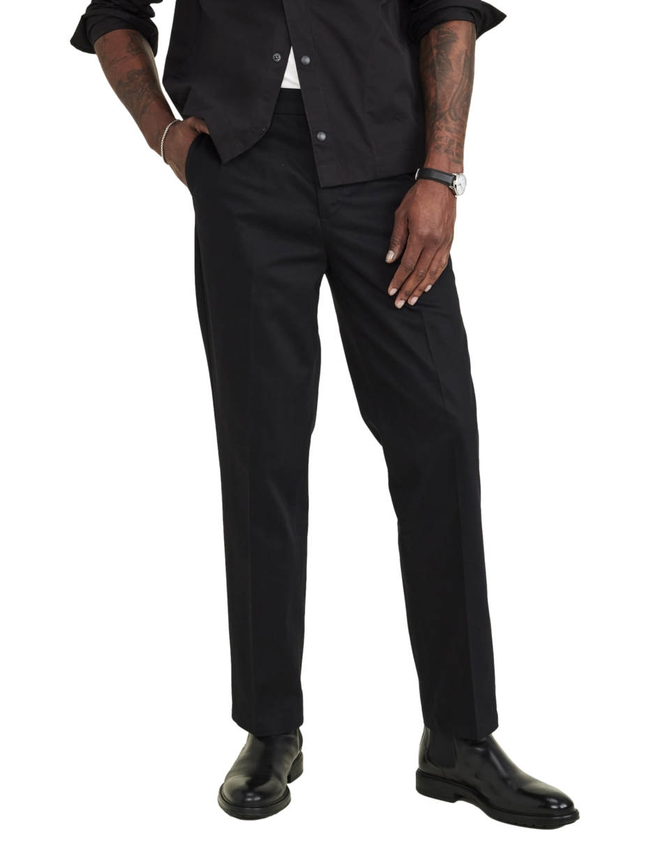 Pantalón recto de algodón para hombre Pantalón recto de algodón para hombre