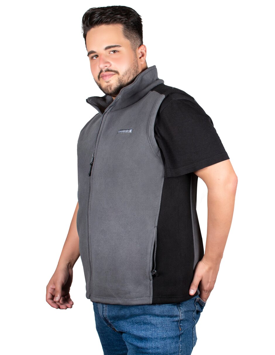 Chaleco bolsa con cierre para hombre 4