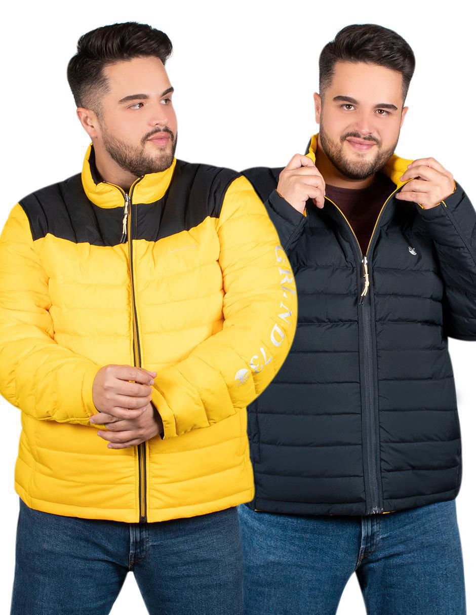 Chamarra casual reversible para hombre 6