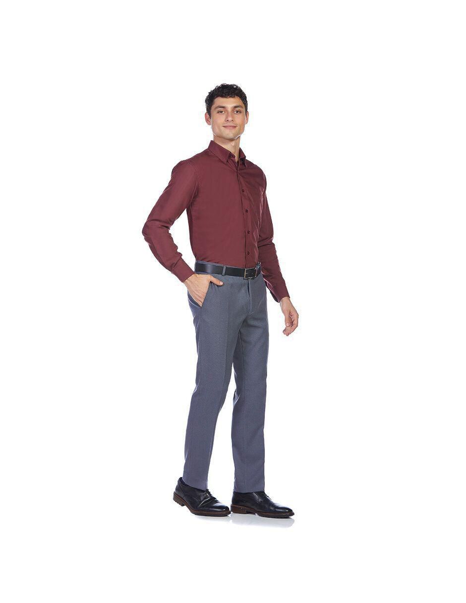 Camisa formal manga larga para hombre 3