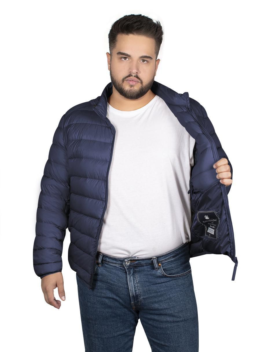 Chamarra casual capitonada para hombre 2