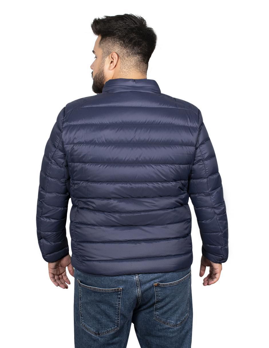 Chamarra casual capitonada para hombre 4