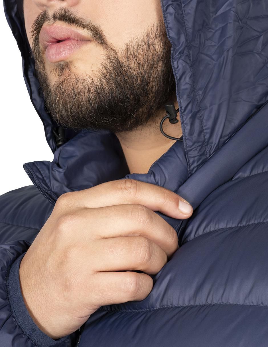 Chamarra casual capitonada para hombre 6