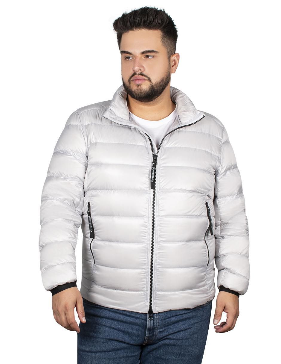 Chamarra casual capitonada para hombre 1