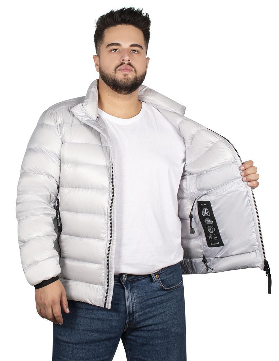 Chamarra casual capitonada para hombre 2