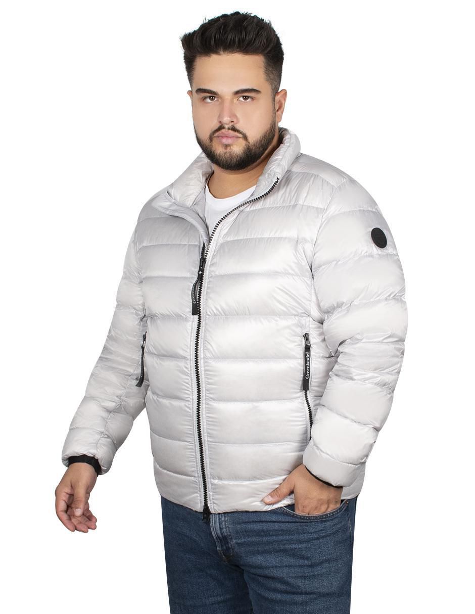 Chamarra casual capitonada para hombre 3