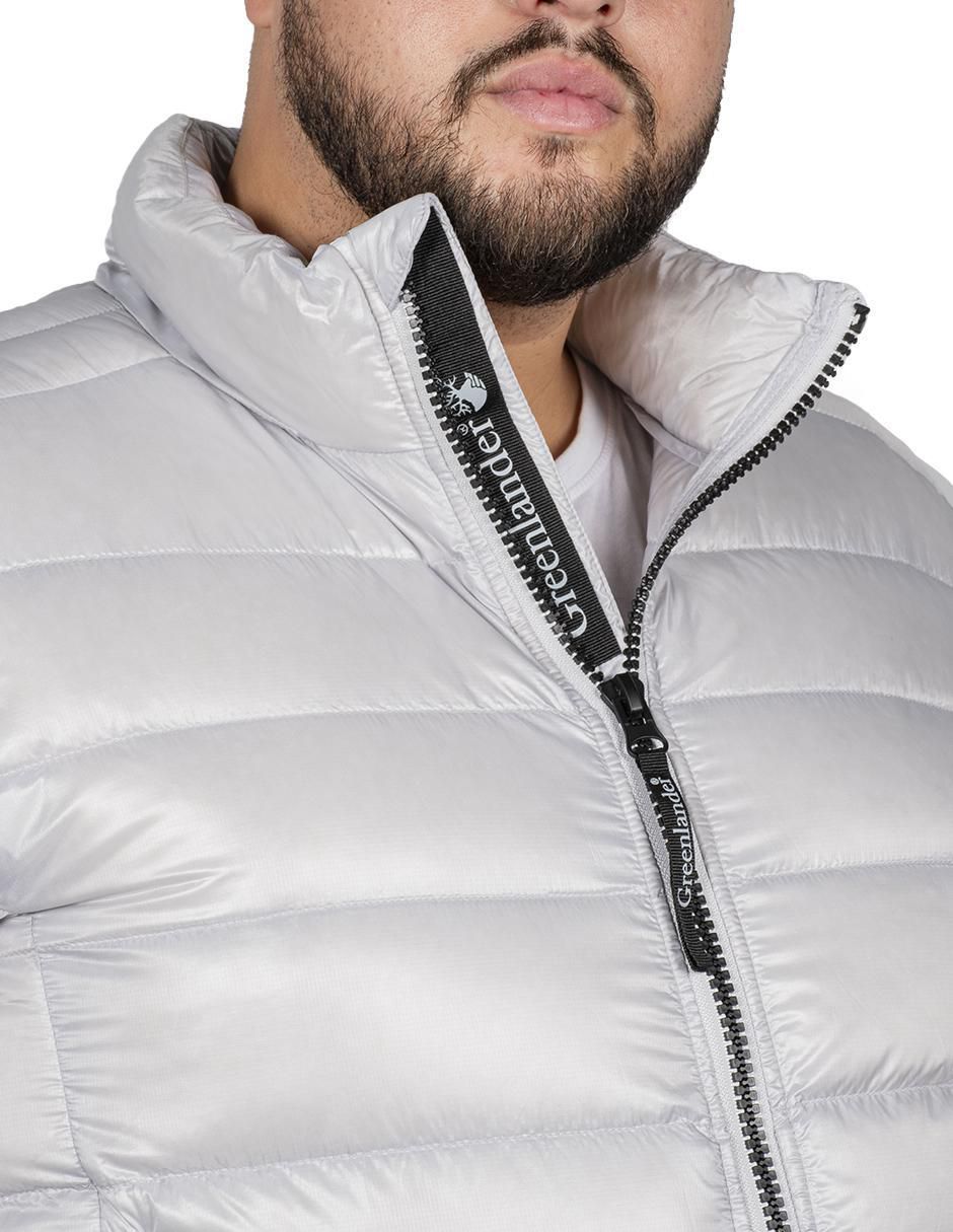 Chamarra casual capitonada para hombre 6