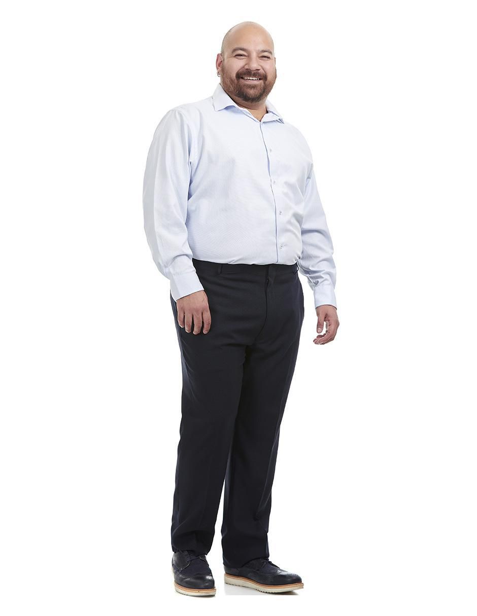 Pantalón de vestir straight para hombre