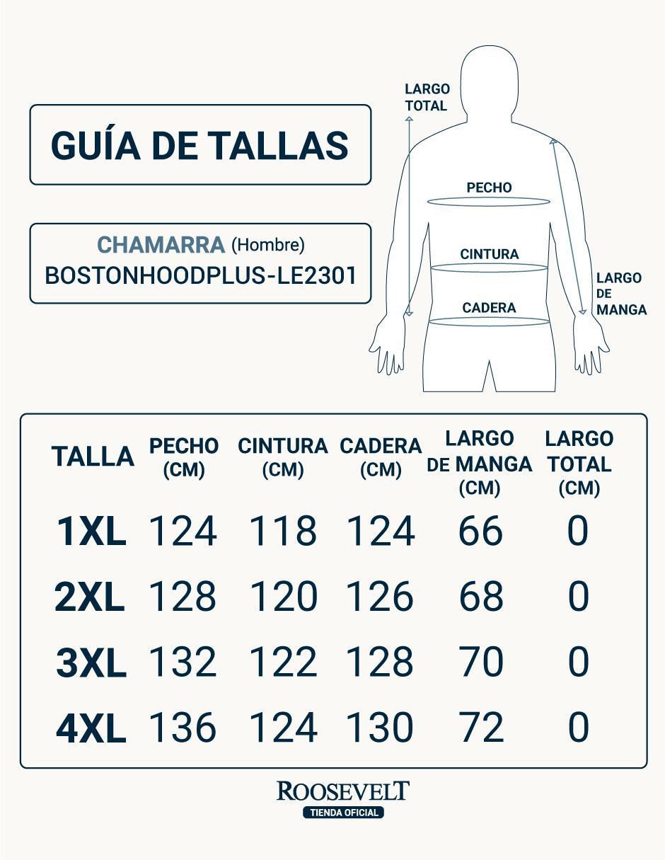 Chamarra casual Roosevelt para hombre