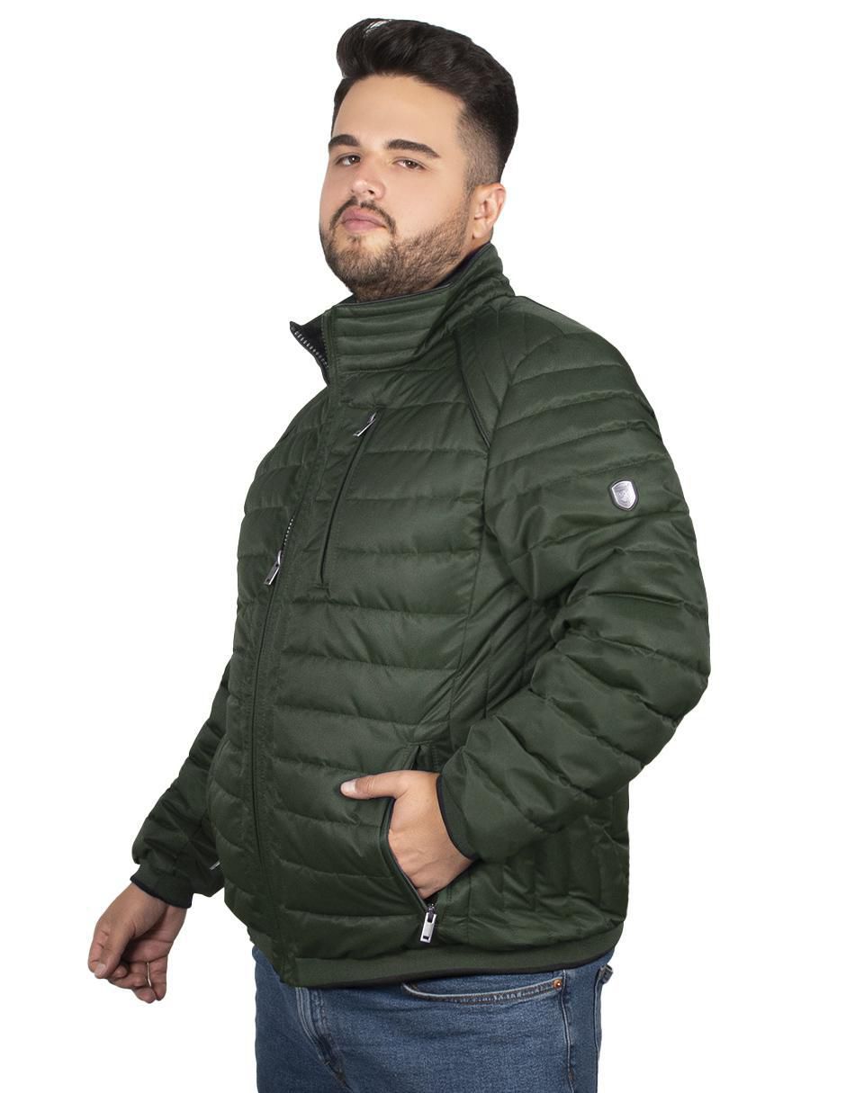 Chamarra casual impermeable con bolsillos para hombre 3