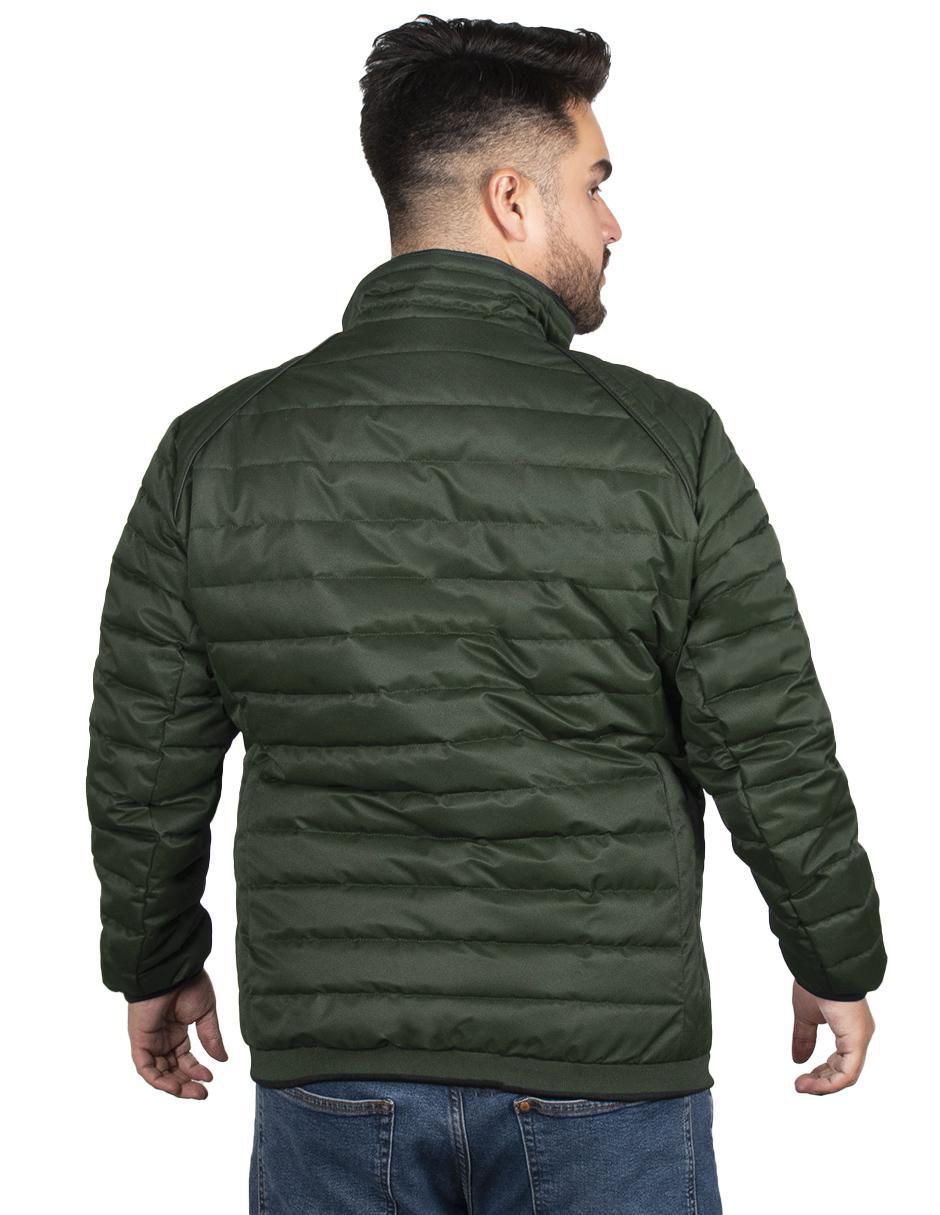 Chamarra casual impermeable con bolsillos para hombre 4