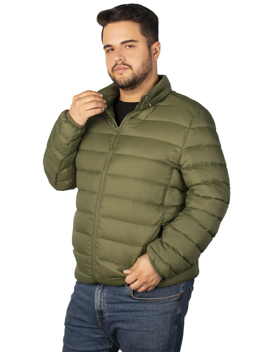 Chamarra acolchada con capucha para hombre 3