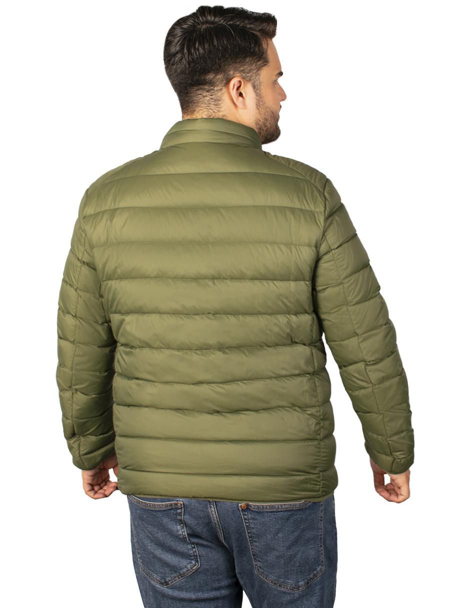 Chamarra acolchada con capucha para hombre 6