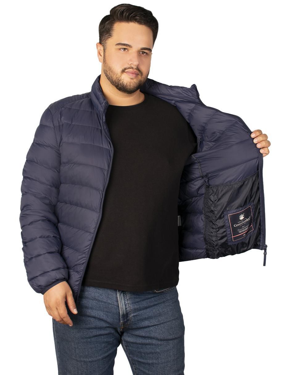 Chamarra acolchada Greenlander con capucha para hombre