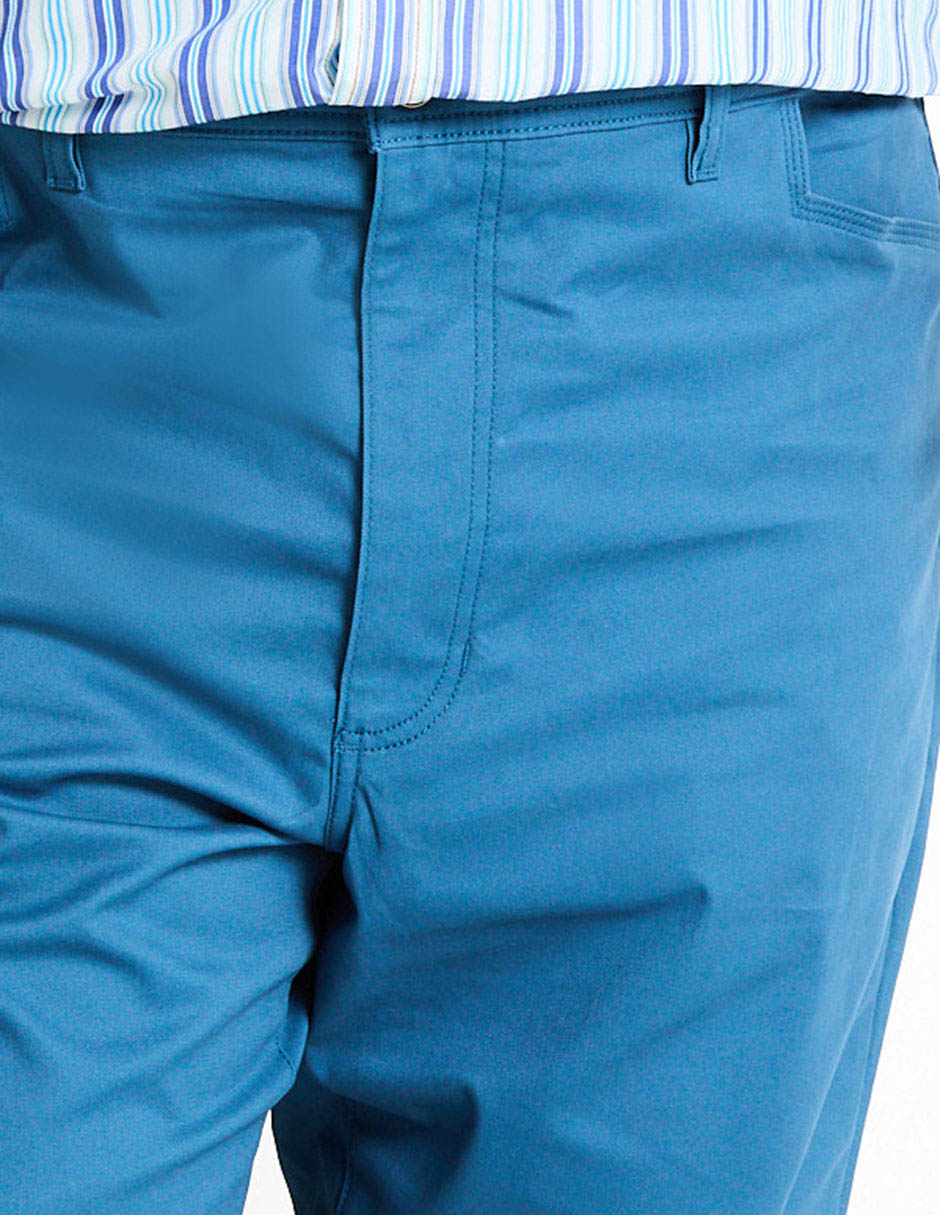 Pantalón recto de algodón para hombre 2