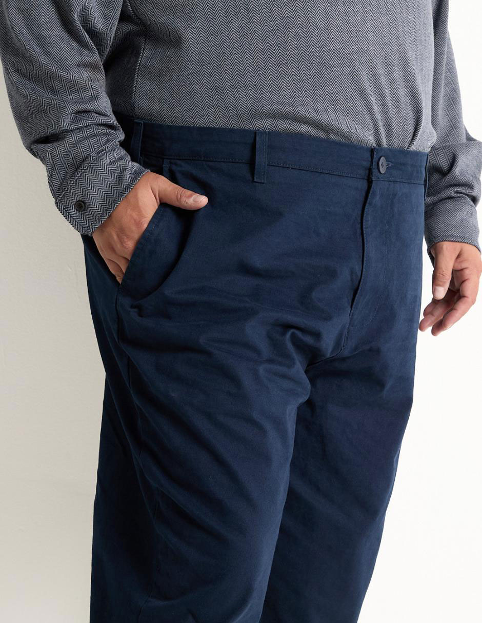 Pantalón casual recto Jbe de algodón para hombre
