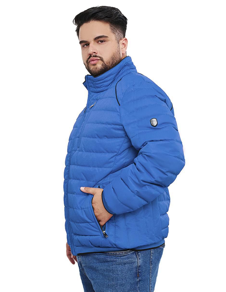 Chamarra acolchada capitonada para hombre 2