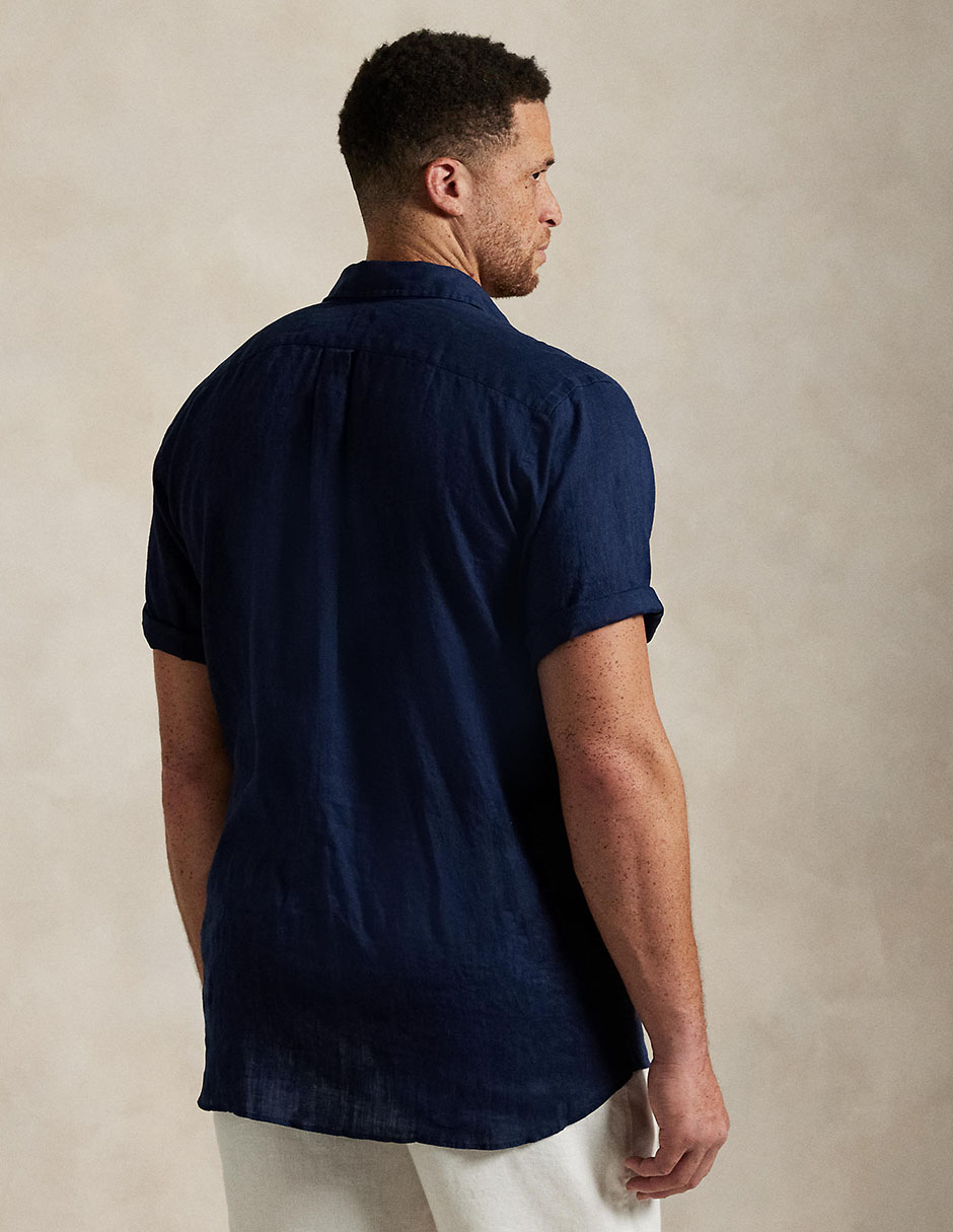 Camisa casual polo rl manga corta para hombre