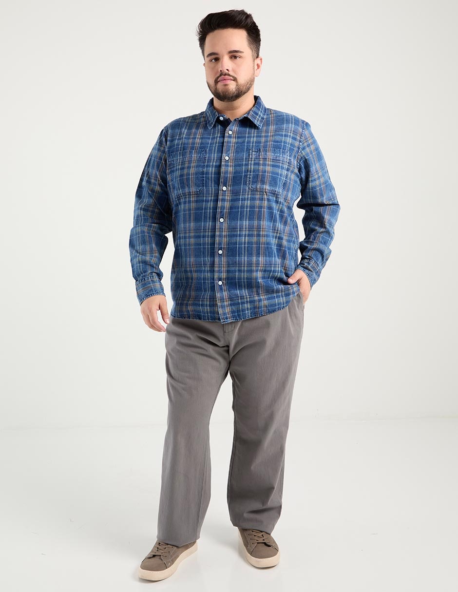Pantalón relaxed recto para hombre 3