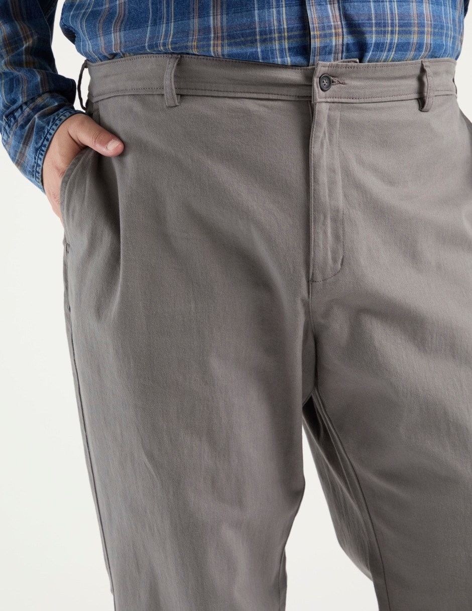 Pantalón relaxed recto para hombre 4