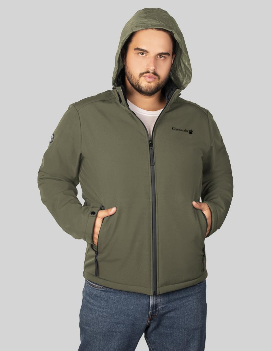 Chamarra casual con capucha para hombre 7
