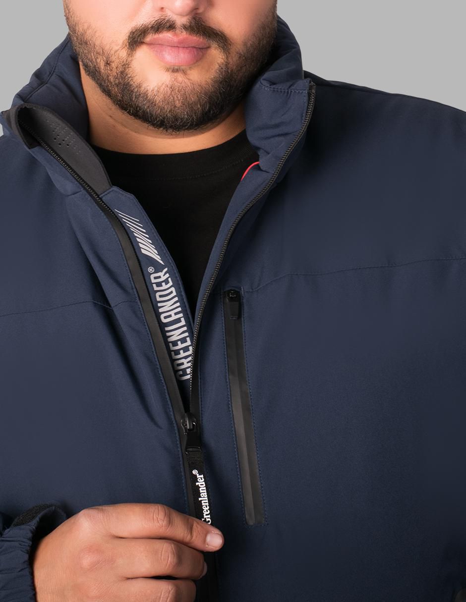 Chamarra parka Greenlander impermeable con capucha para hombre