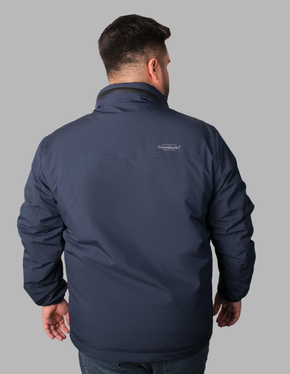 Chamarra parka Greenlander impermeable con capucha para hombre