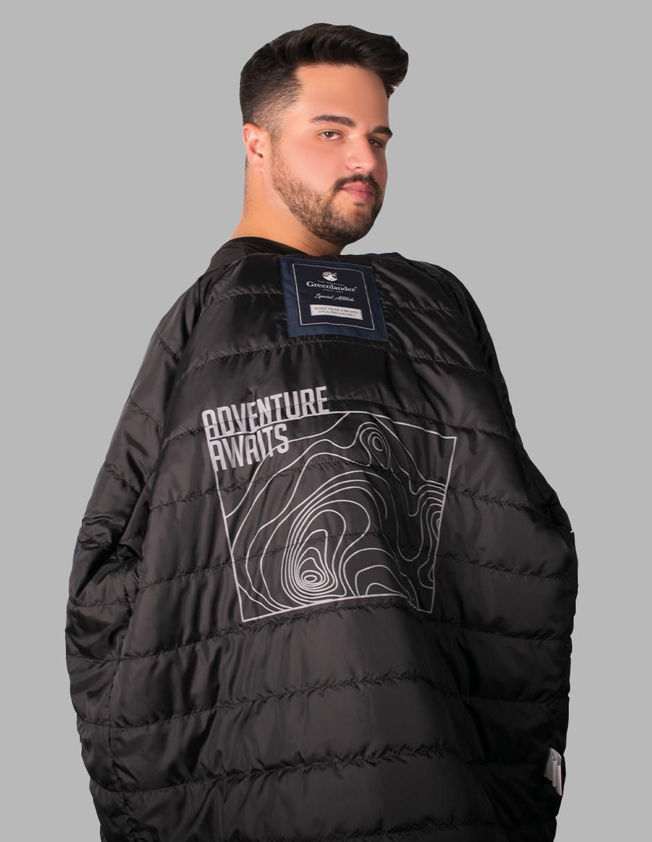 Chamarra parka Greenlander impermeable con capucha para hombre