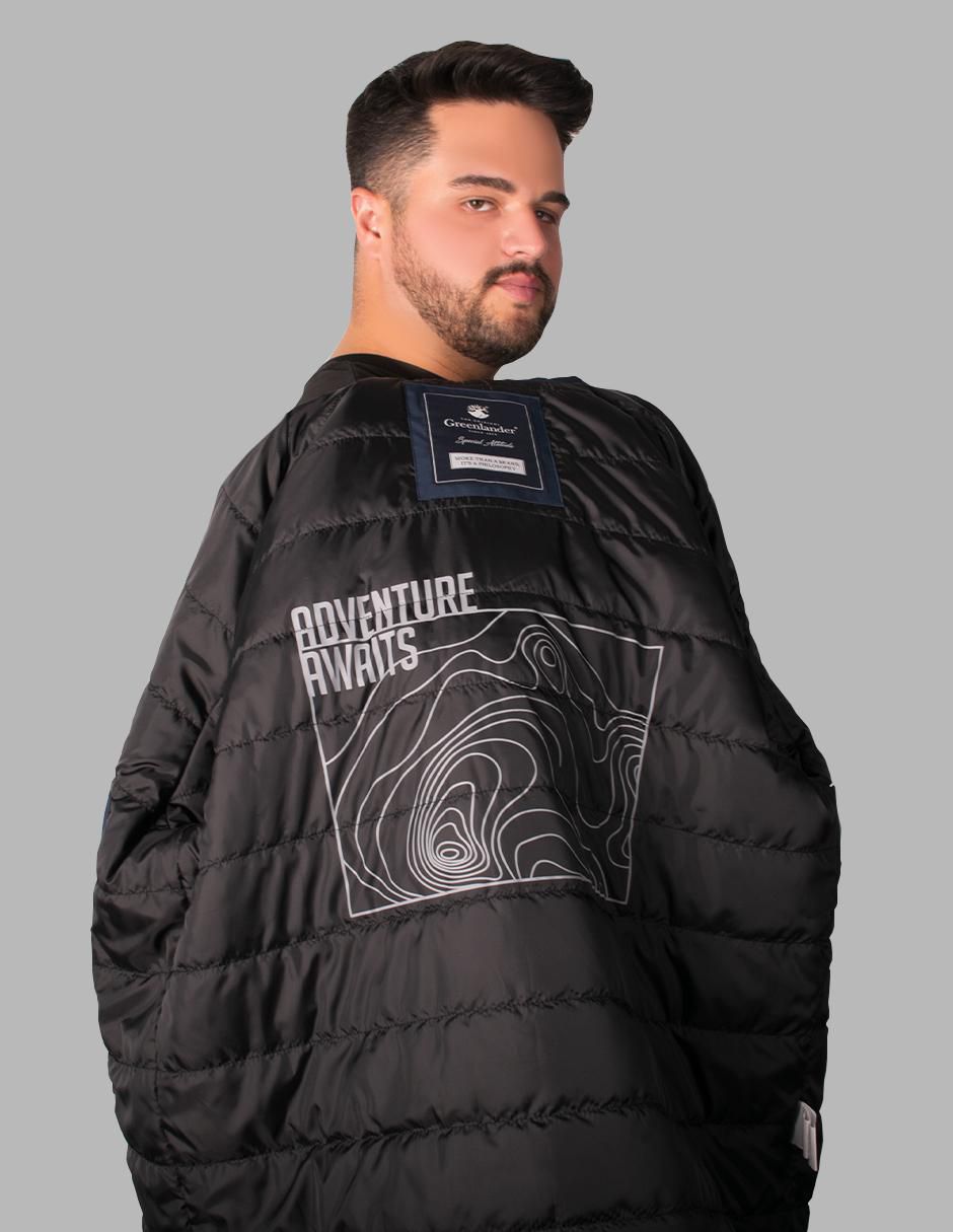 Chamarra parka impermeable con capucha para hombre 7