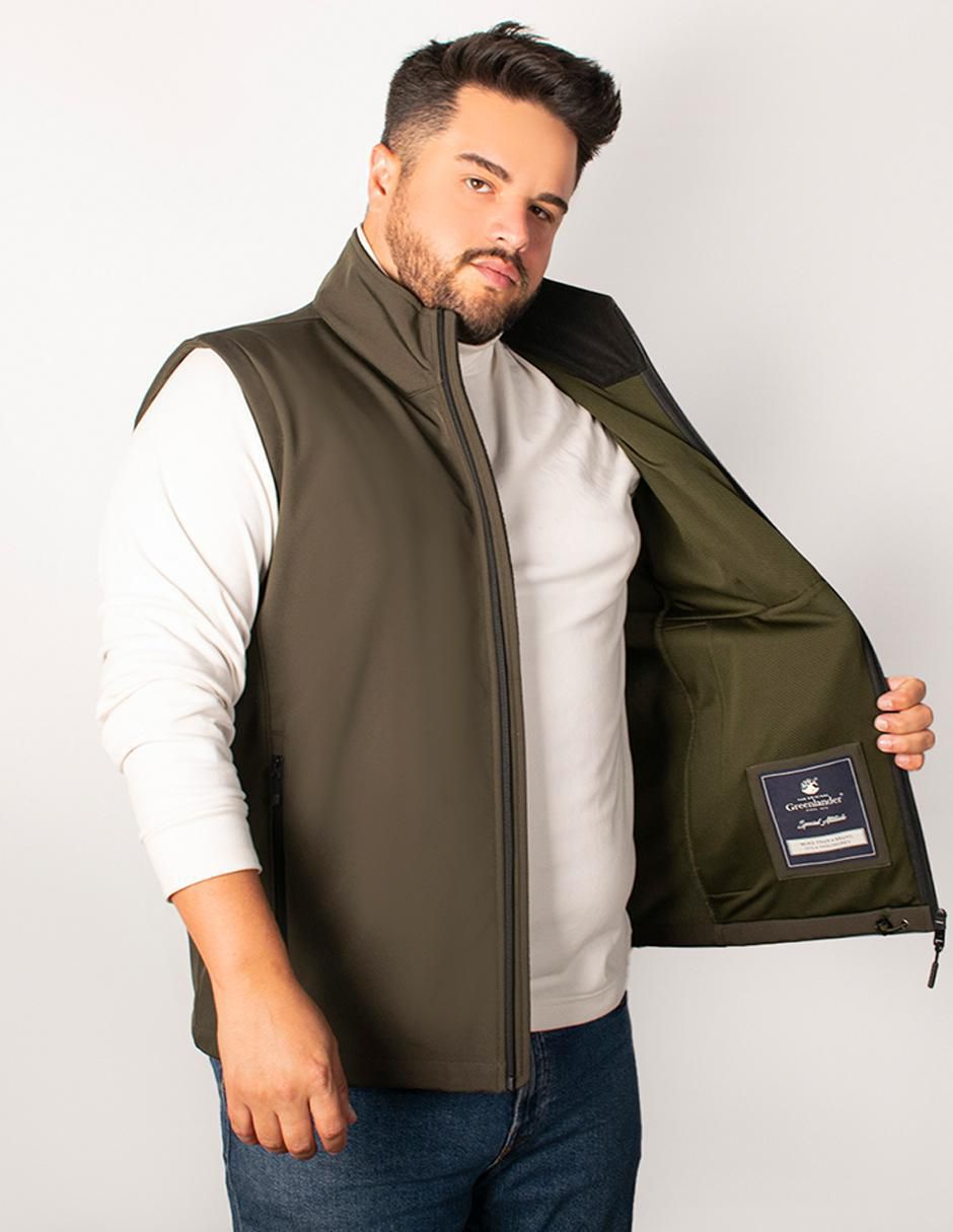 Chaleco con bolsillos para hombre 4