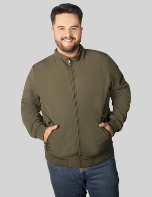 Chamarra casual Greenlander impermeable con bolsillos para hombre