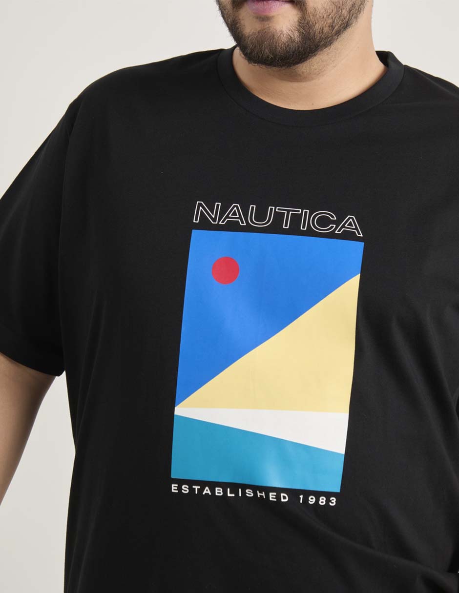 Playera cuello redondo para hombre