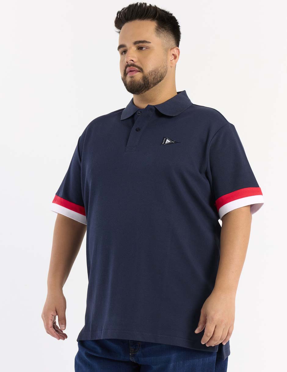 Playera tipo polo Nautica para hombre