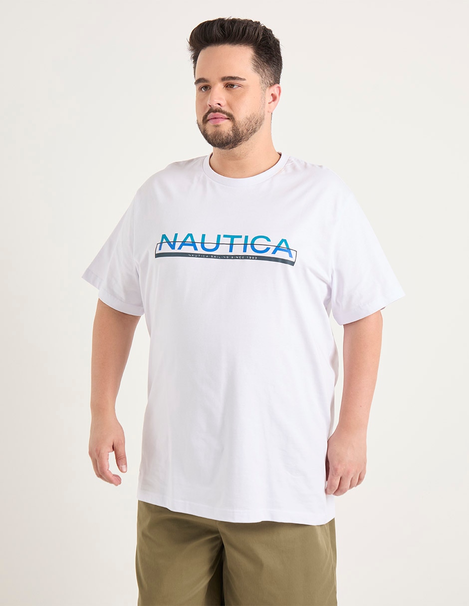 Playera cuello redondo para hombre