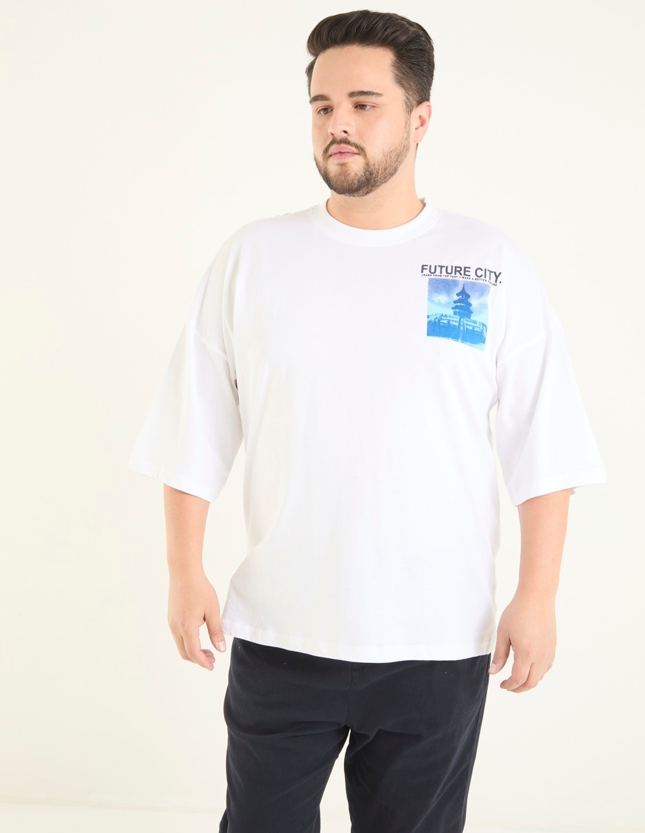 Playera cuello redondo para hombre Playera cuello redondo para hombre