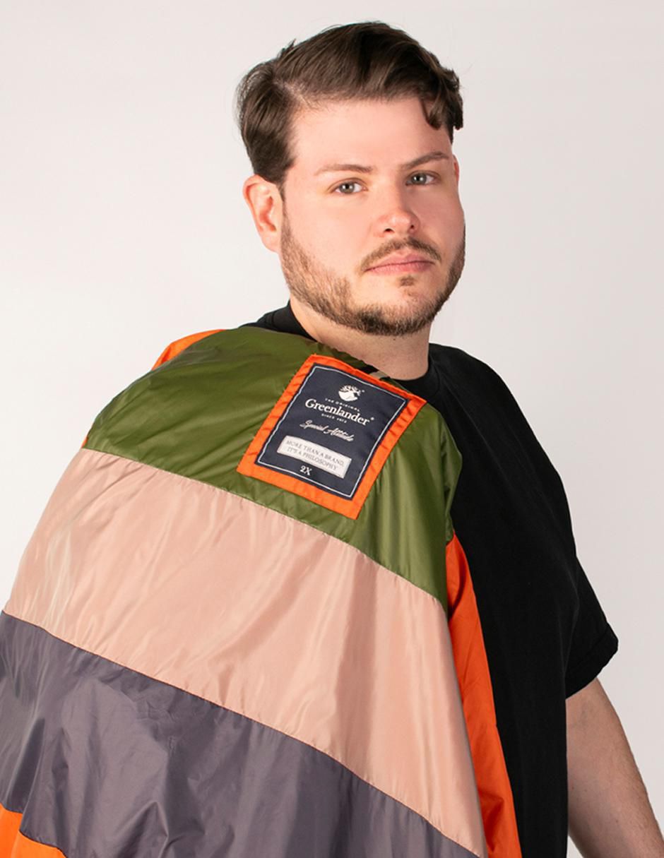 Chamarra bomber con bolsillos para hombre 6