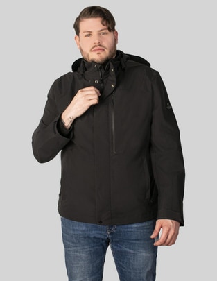 Chamarra parka con capucha para hombre Chamarra parka con capucha para hombre