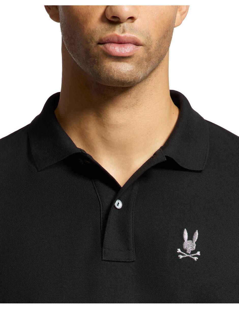 Playera tipo polo Psycho Bunny HD24 para hombre