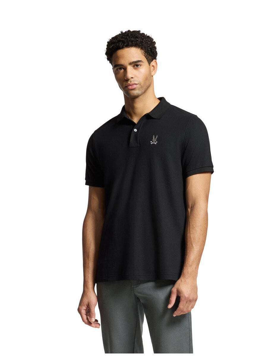 Playera tipo polo Psycho Bunny HD24 para hombre