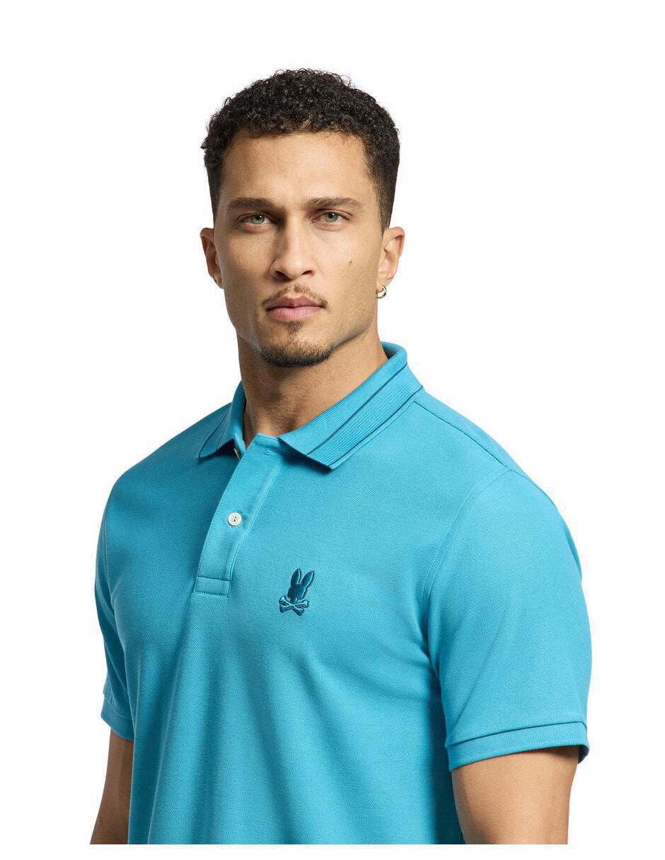 Playera tipo polo Psycho Bunny HD24 para hombre