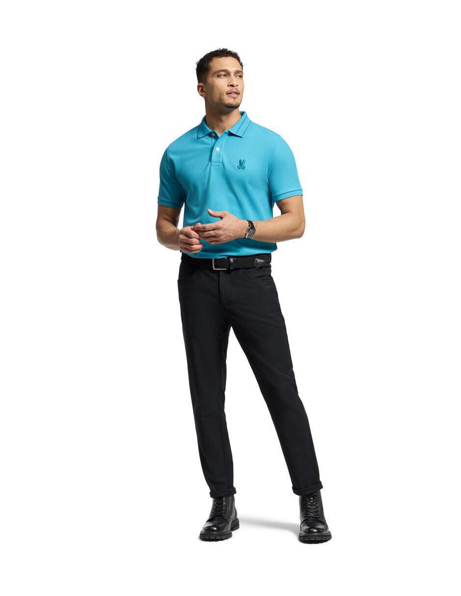 Playera tipo polo Psycho Bunny HD24 para hombre