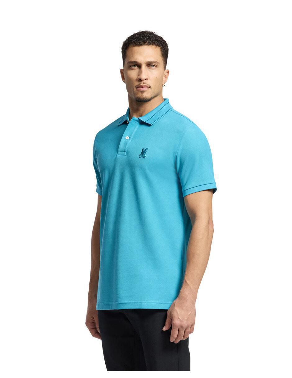 Playera tipo polo Psycho Bunny HD24 para hombre