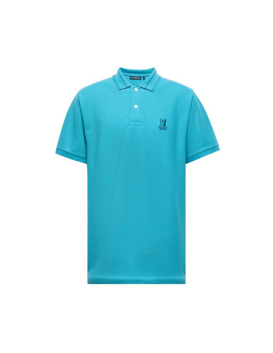 Playera tipo polo Psycho Bunny HD24 para hombre