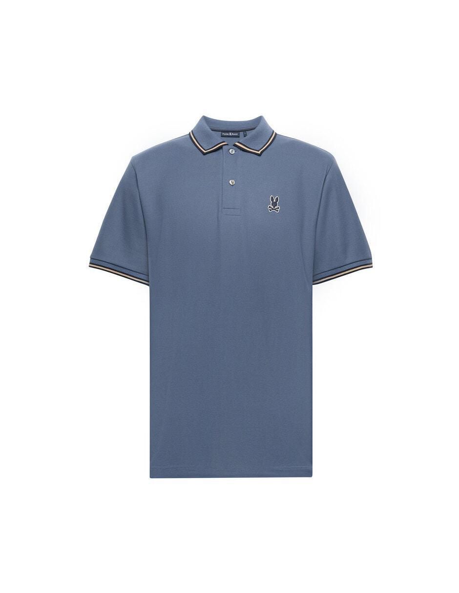 Playera tipo polo Psycho Bunny HD24 para hombre