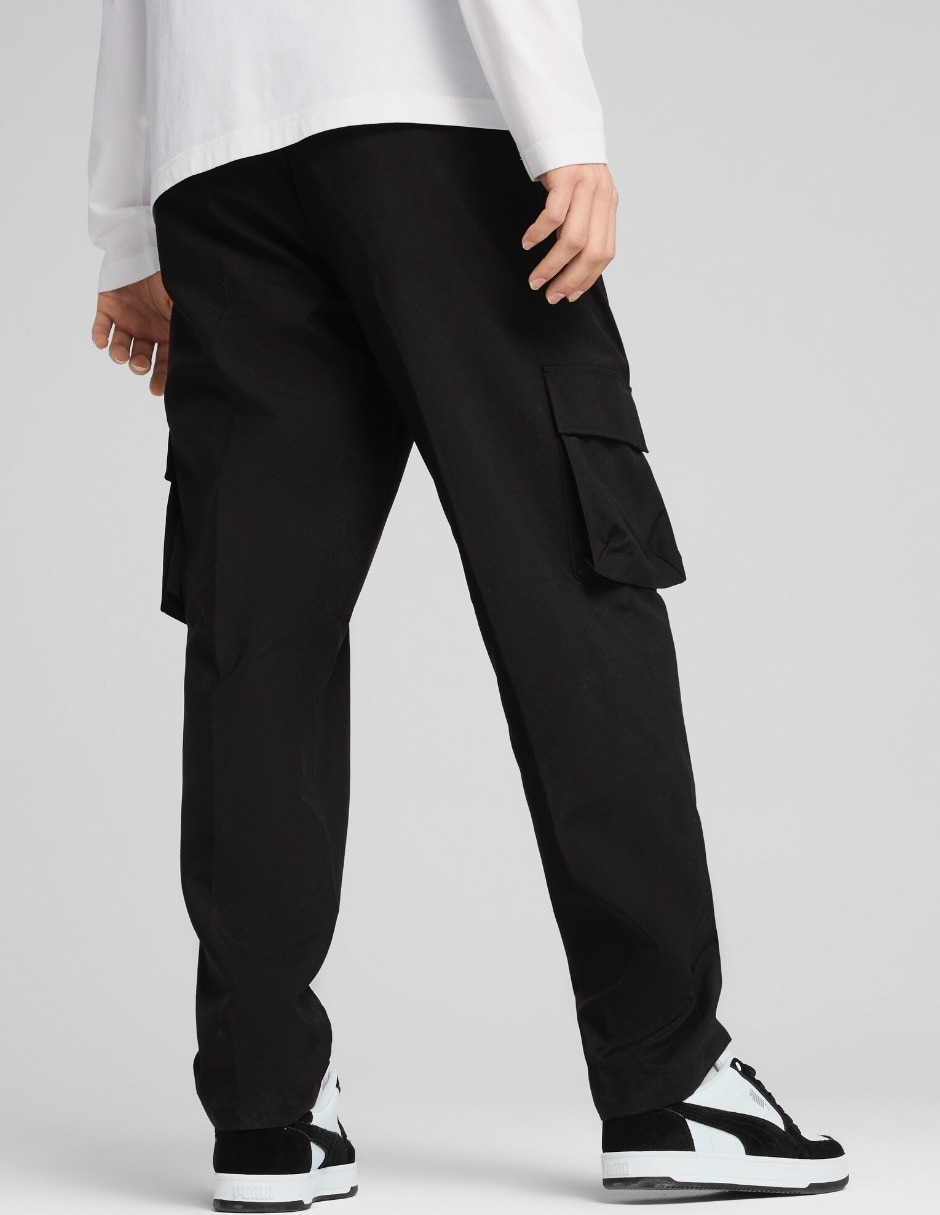 Pants slim con elástico para hombre 3