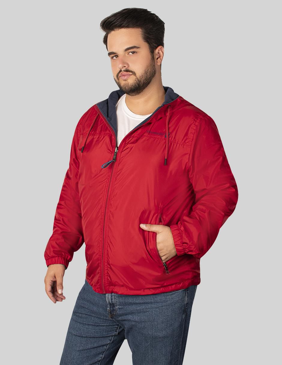 Chamarra casual Greenlander impermeable reversible para hombre