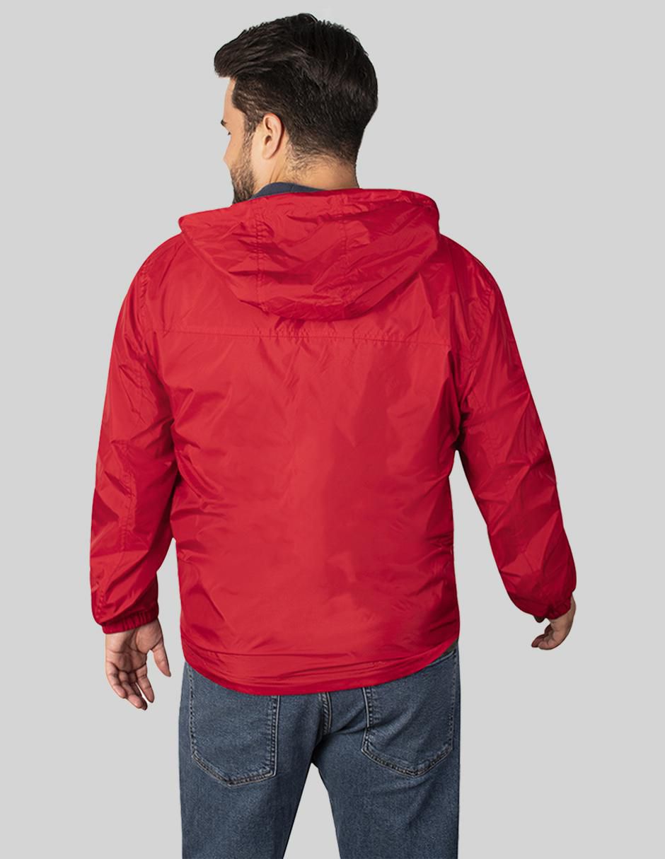 Chamarra casual Greenlander impermeable reversible para hombre