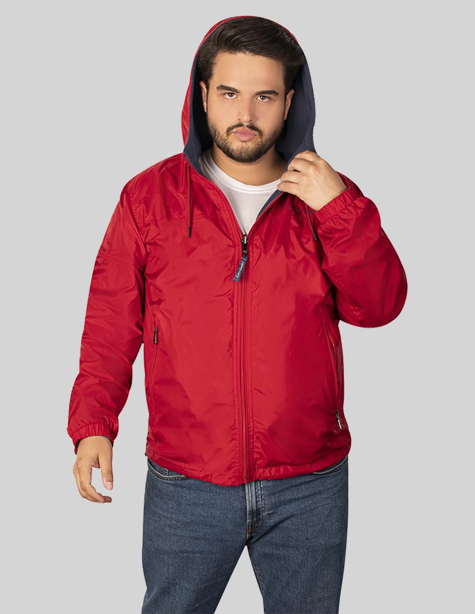 Chamarra casual Greenlander impermeable reversible para hombre